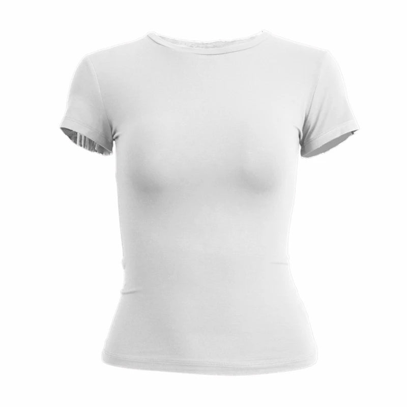 T-shirt Slim Fit Tops Female